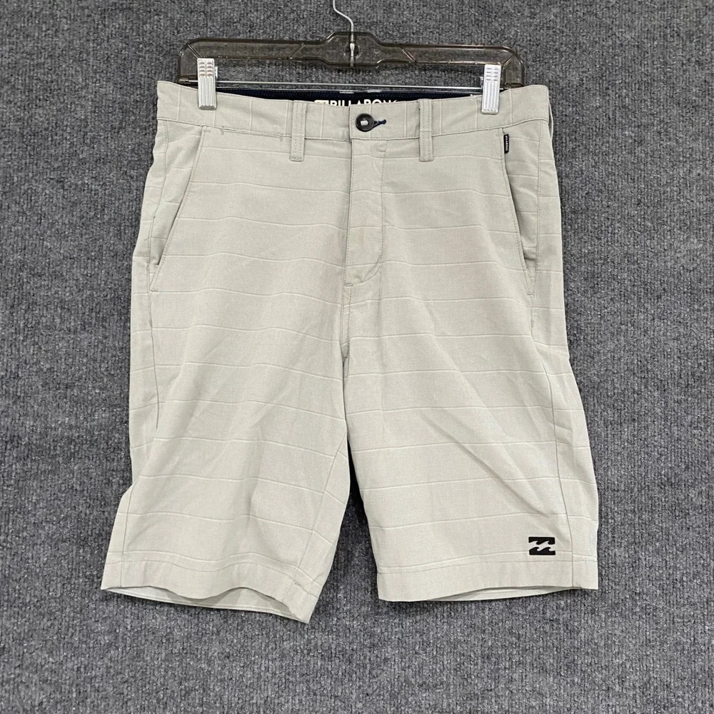 Billabong Submersibles Crossfire Hybrid Shorts Gray Mens 30 M205NBCS Quick Dry